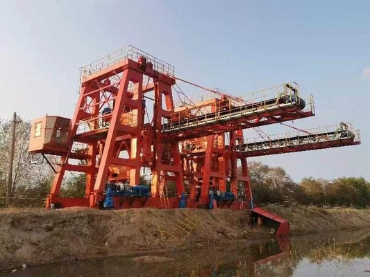 Chain Bucket Unloader สำหรับรถรางขนถ่ายหินปูน