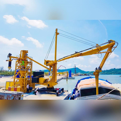 สกรูยึดรถบรรทุก Type Ship Unloader สำหรับการขนถ่ายปูนซีเมนต์