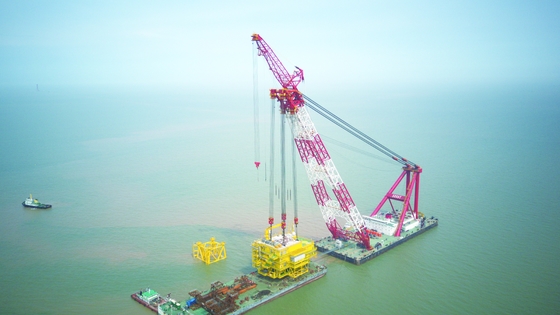Offshore Wind Power Tower Fabaricated ตามความต้องการ