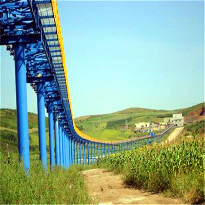 สายพานลำเลียงโค้งระยะไกลสำหรับการจัดการวัสดุจำนวนมาก