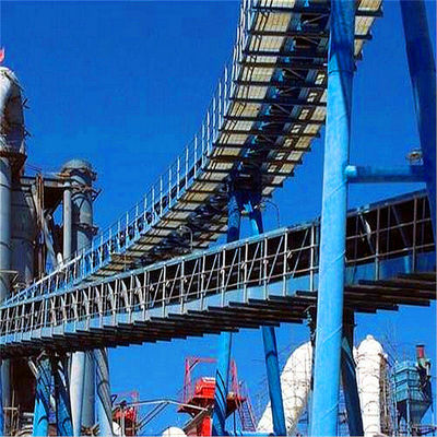สายพานลำเลียงโค้งระยะไกลสำหรับการจัดการวัสดุจำนวนมาก