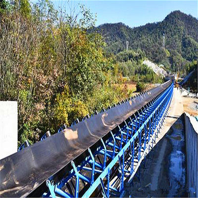 สายพานลำเลียงโค้งระยะไกลสำหรับการจัดการวัสดุจำนวนมาก