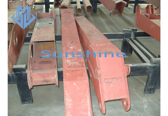 10t15m Stiff Boom Marine Crane สำหรับการจัดการสินค้าบนเรือเอนกประสงค์