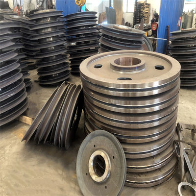 Pulley Block การตัดเฉือนชิ้นส่วนขนาดใหญ่สำหรับ Ship Unloader Loader