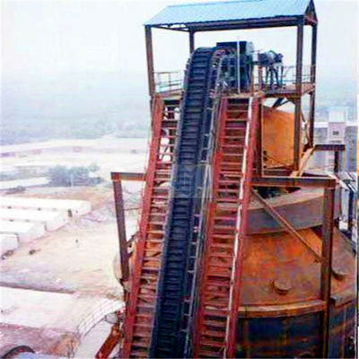 ระบบสายพานลำเลียงมีดโกนมุมเอียงสูงสำหรับการจัดการวัสดุจำนวนมาก