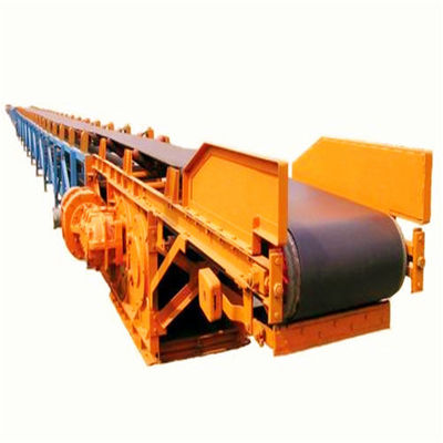Telescopic Bulk Handling Conveyor ความสูงของการปลดปล่อยที่ปรับได้