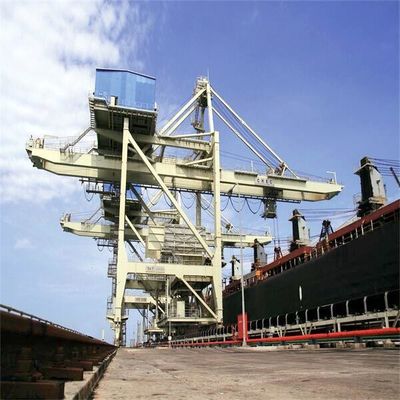 Rail Mounted Grab Type Ship Unloader สำหรับการจัดการถ่านหินและแร่