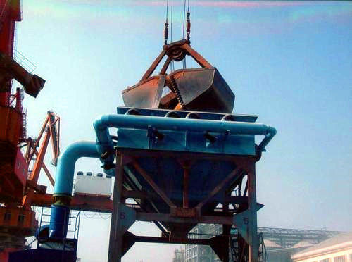 Seaport Terminal ถังเก็บฝุ่นแบบ Eco พร้อมถุงกรอง