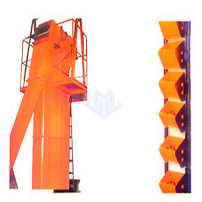 ABB Heavy Duty Chain Bucket Elevator สำหรับการขนถ่ายวัสดุจำนวนมาก