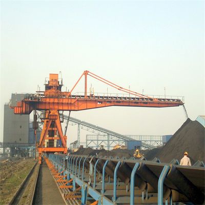 Stockyard Heavy Duty Boom Stacker สำหรับการขนถ่ายวัสดุจำนวนมาก
