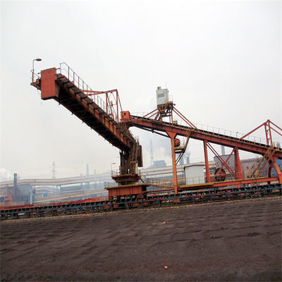Stockyard Heavy Duty Boom Stacker สำหรับการขนถ่ายวัสดุจำนวนมาก