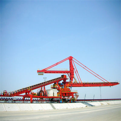 Stockyard Heavy Duty Boom Stacker สำหรับการขนถ่ายวัสดุจำนวนมาก