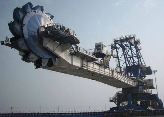 ระบบ stacker และ reclaimer ความจุ 1000tph สำหรับโรงไฟฟ้า