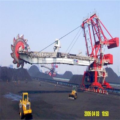 Bucket Wheel Reclaimer การเรียกคืนวัสดุคลังสินค้าตามยาว