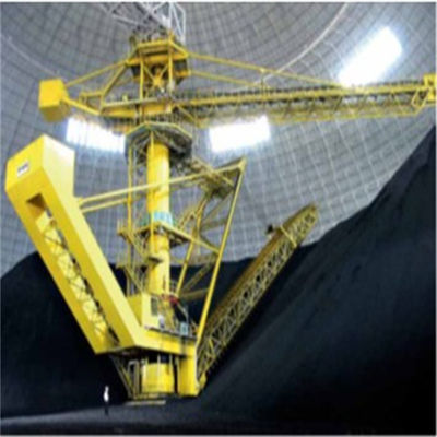 รถ stacker คลังสินค้าความจุ 1500 Tph และรีเคลมสำหรับการจัดการถ่านหิน