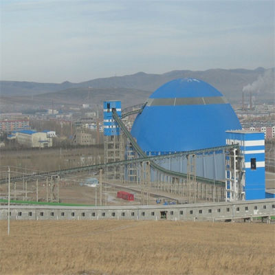 ความจุ 2000 Tph Stacker Stockyard และ Reclaimer สำหรับการจัดการวัสดุจำนวนมาก