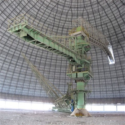 Bridge Type Scraper Stacker และ Reclaimer สำหรับ Stockyard แบบวงกลม