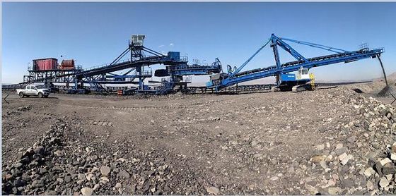 Opencast Mines Crawler Transfer Conveyor สำหรับการจัดการวัสดุที่เป็นขยะจำนวนมาก