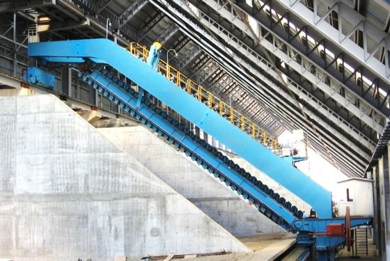 500 ถึง 2000 Tph Gantry Stacker Reclaimer ในคลังสินค้าตามยาว