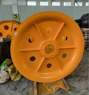 Pulley Block การตัดเฉือนชิ้นส่วนขนาดใหญ่สำหรับ Ship Unloader Loader