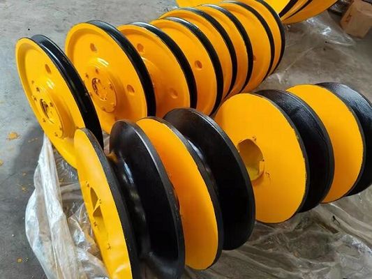 Pulley Block การตัดเฉือนชิ้นส่วนขนาดใหญ่สำหรับ Ship Unloader Loader