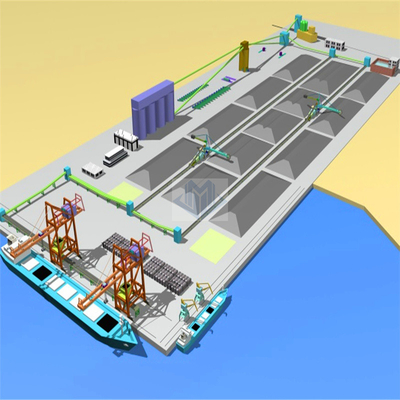 สัญญา EPC พอร์ตวัสดุจำนวนมากสำหรับโครงการคลังถ่านหิน